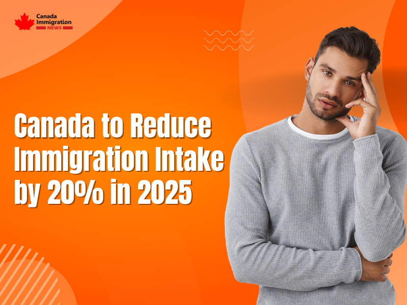 Canada to Reduce Immigration Intake by 20% in 2025